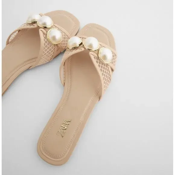 ZARA Mesh Slides NWT - Picture 12 of 12